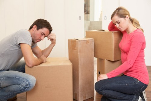 Packing and loading support for a Pimlico move