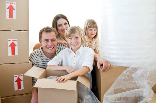 Careful packing and furniture protection for a flat move in Pimlico