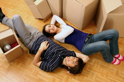 Local office movers handling access challenges in central Pimlico