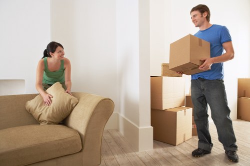 Local moving team handling furniture transport in Pimlico